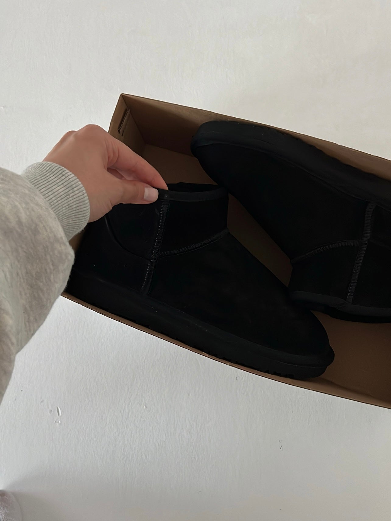 Yoko Mini Gerçek Hakiki Süet Kahve