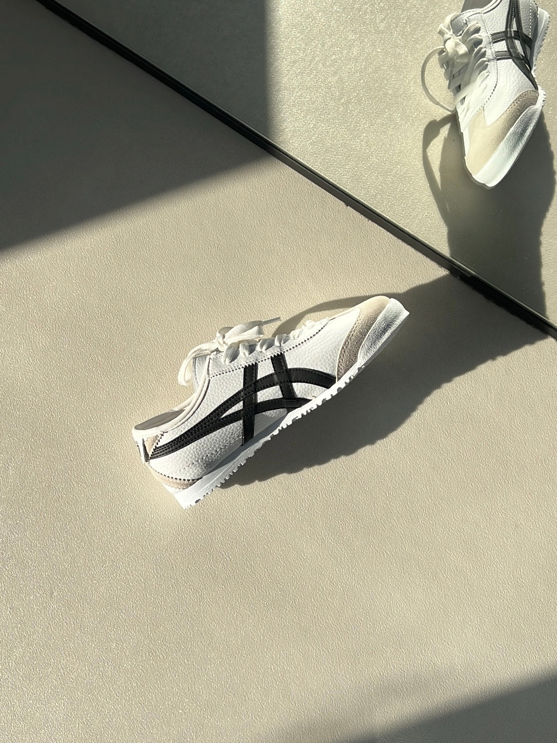 Bağcıklı Spor Beyaz Siyah