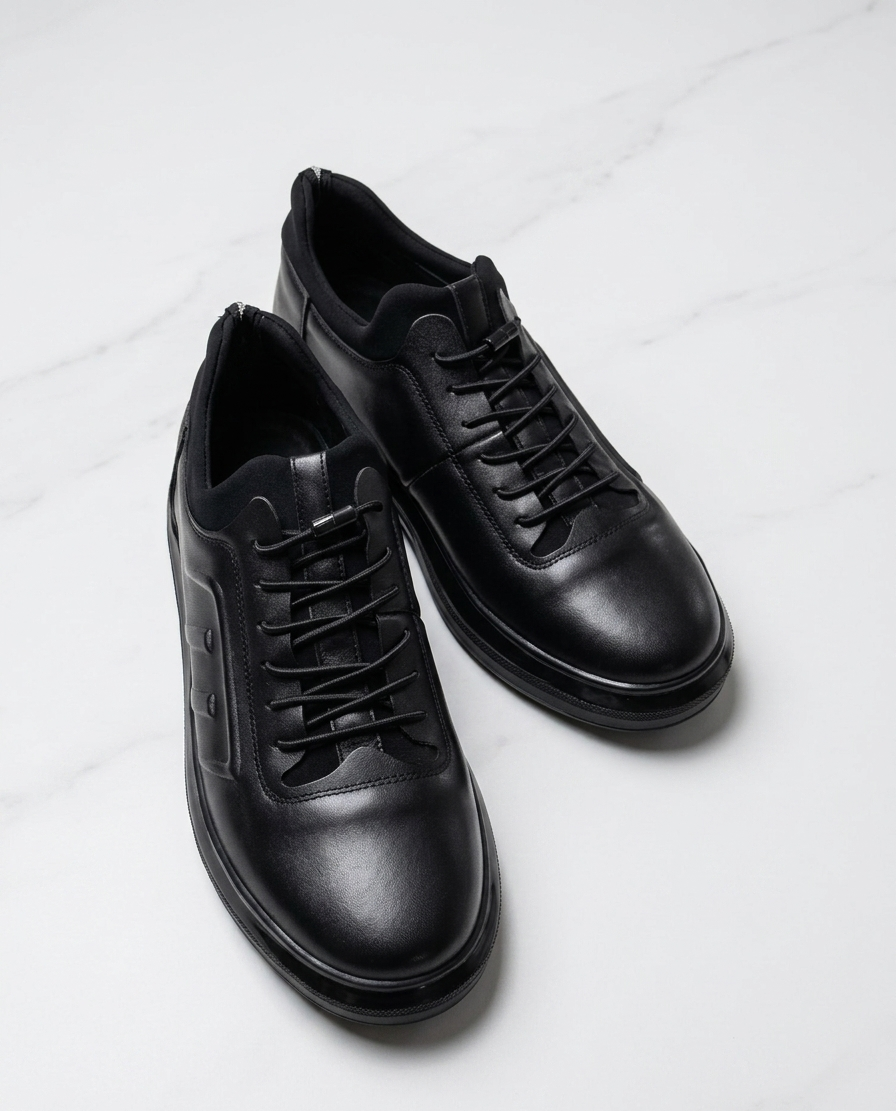 Urban Edge Siyah Erkek Sneaker
