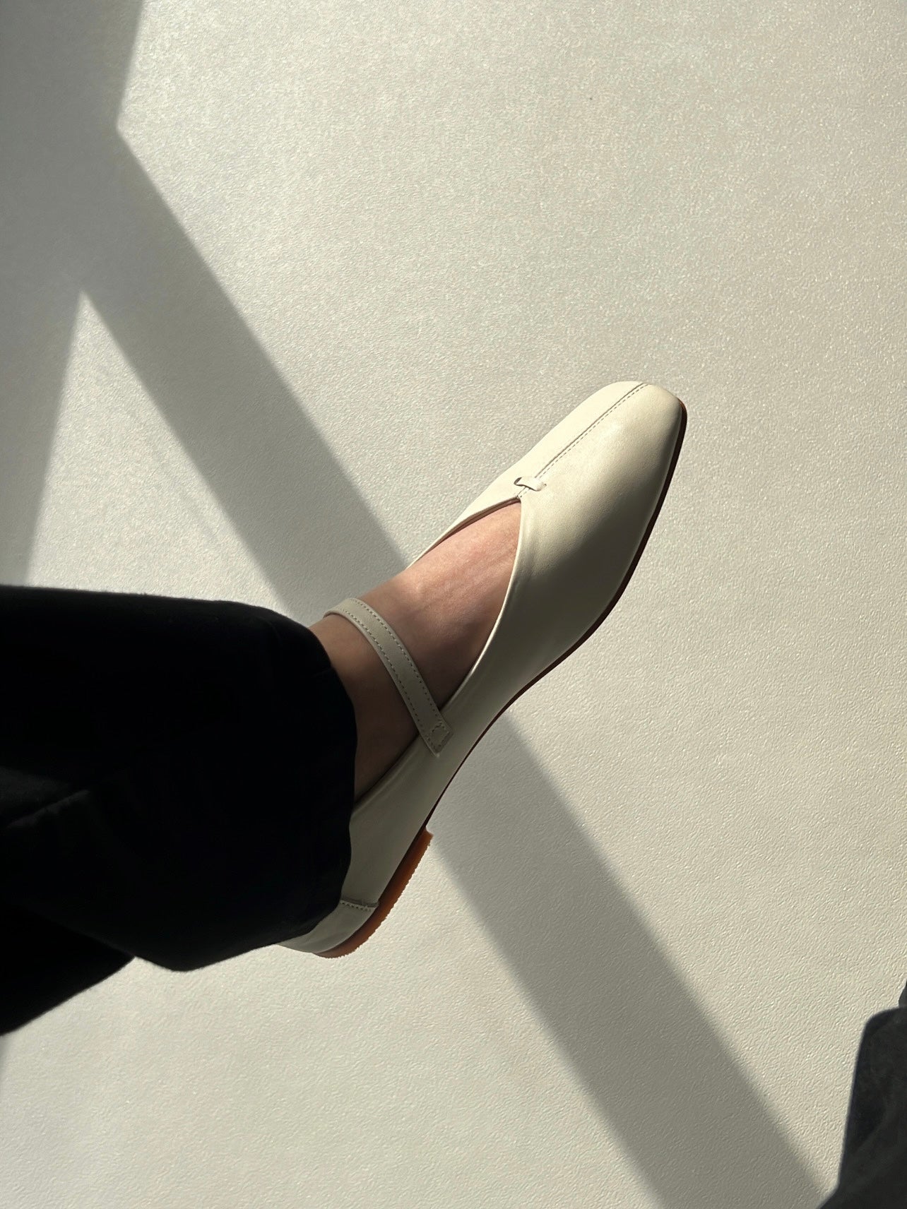 Many Gerçek Deri Bej Babet