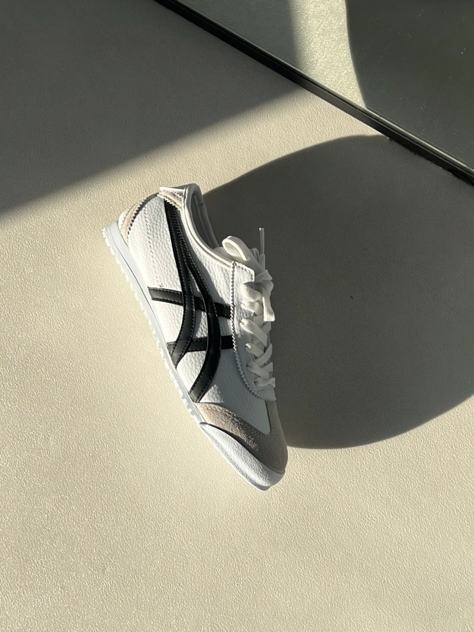 Bağcıklı Spor Beyaz Siyah