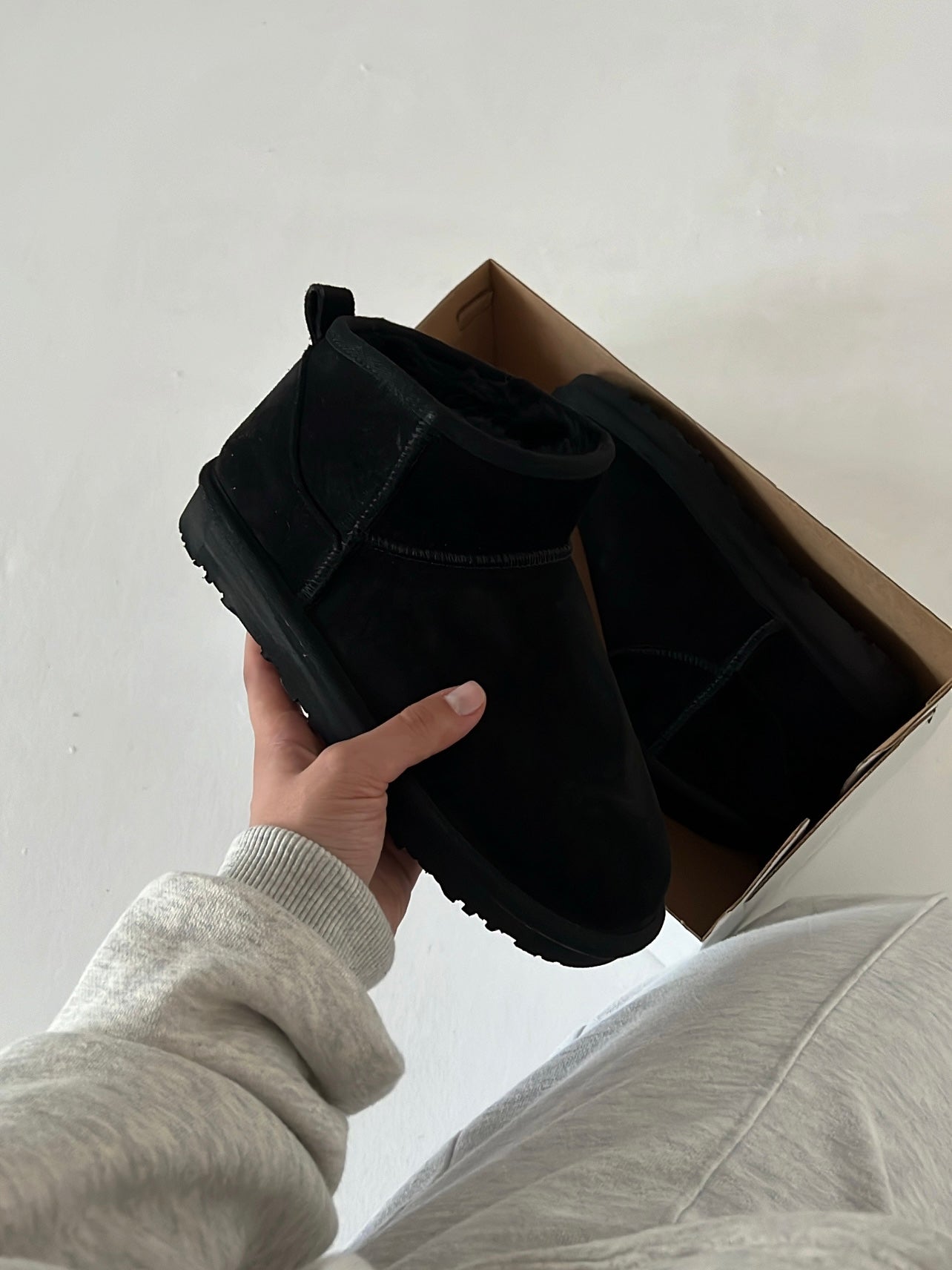 Yoko Mini Gerçek Hakiki Süet Kahve