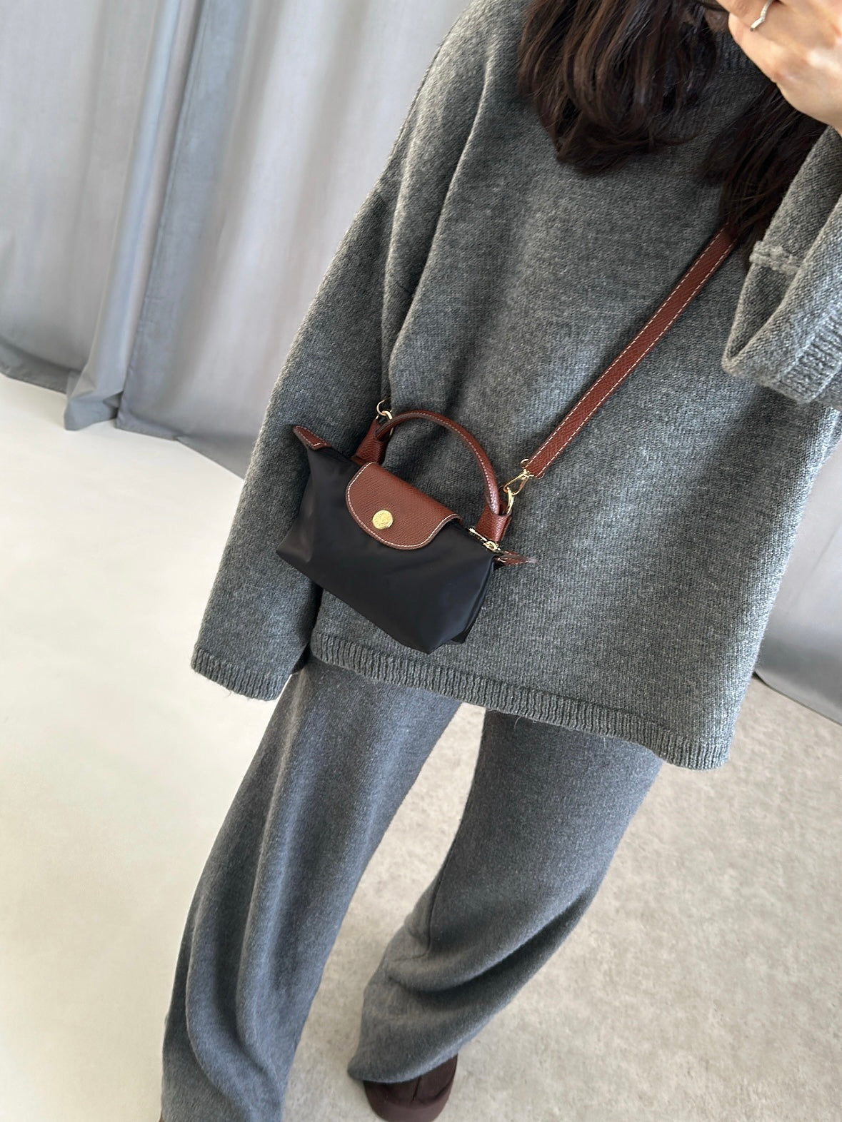 Orj Mini Siyah Çanta