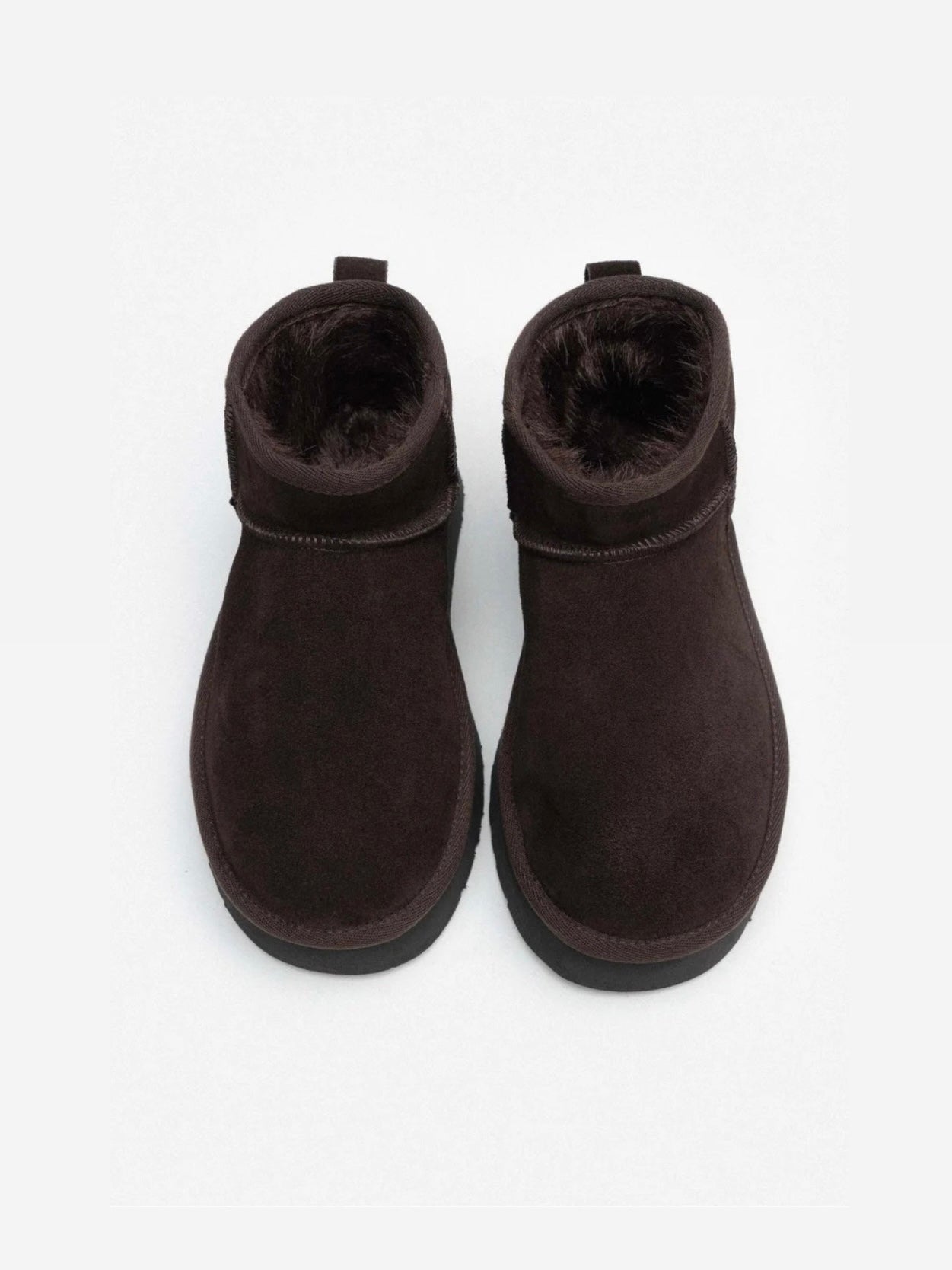 Ruby Platform Gerçek Hakiki Süet Kahve