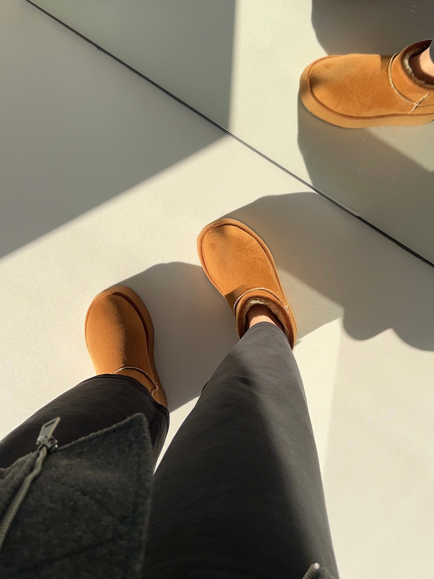 Platform Taba Süet İçi Kürklü Kalın Taban Bot