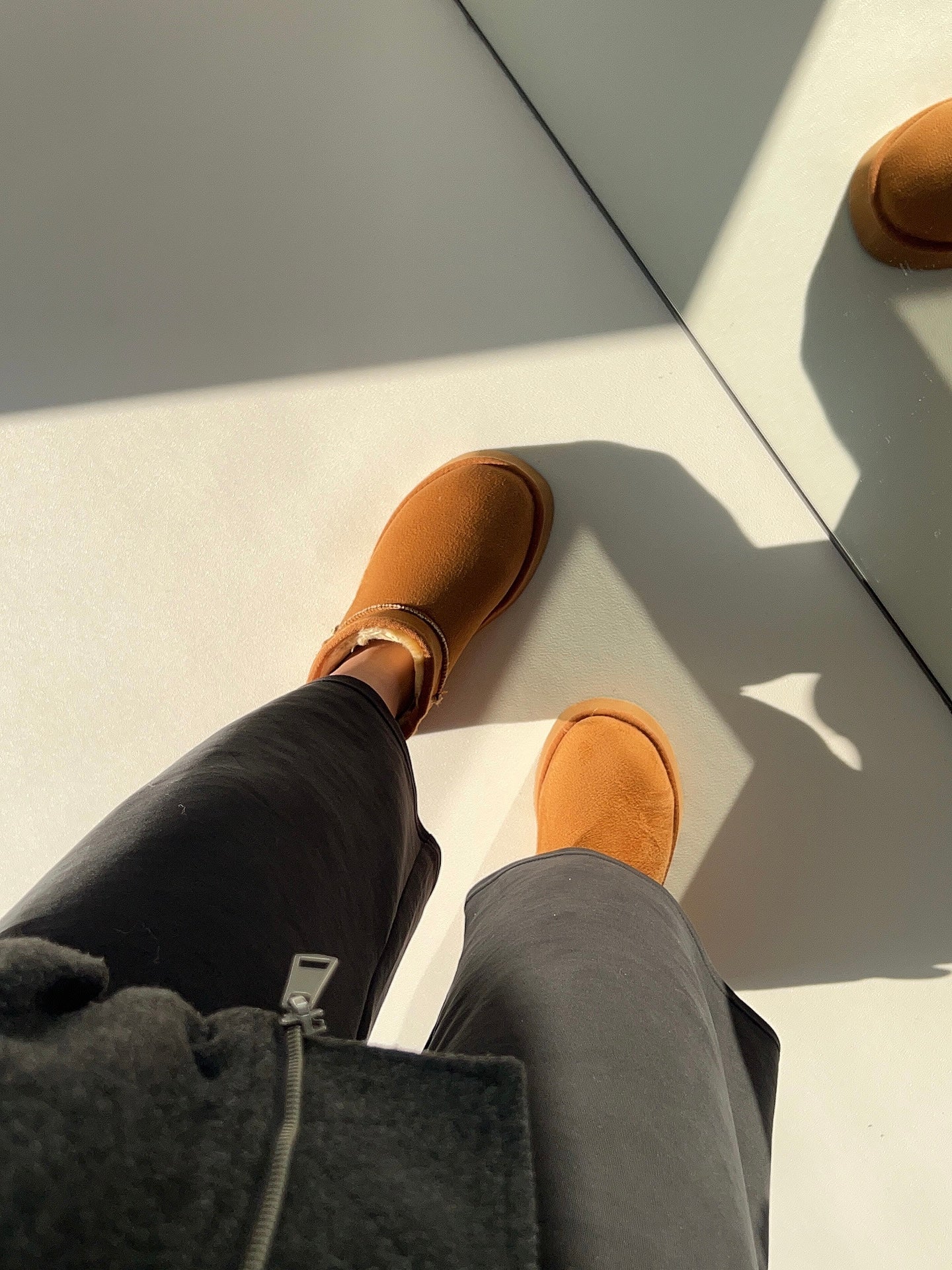 Platform Taba Süet İçi Kürklü Kalın Taban Bot