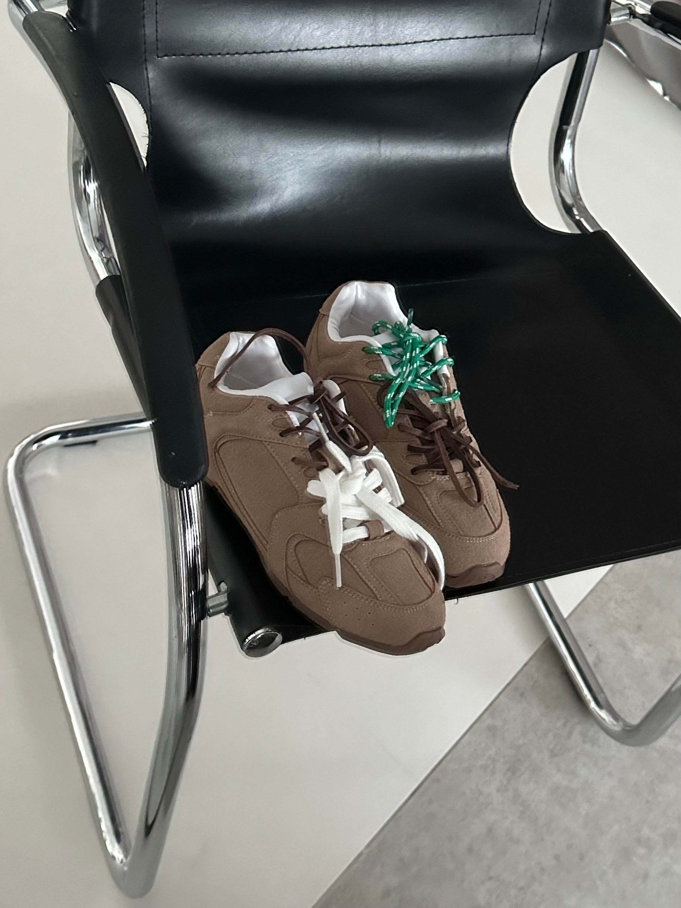 Vizon Süet Düz Taban Bağcıklı Spor