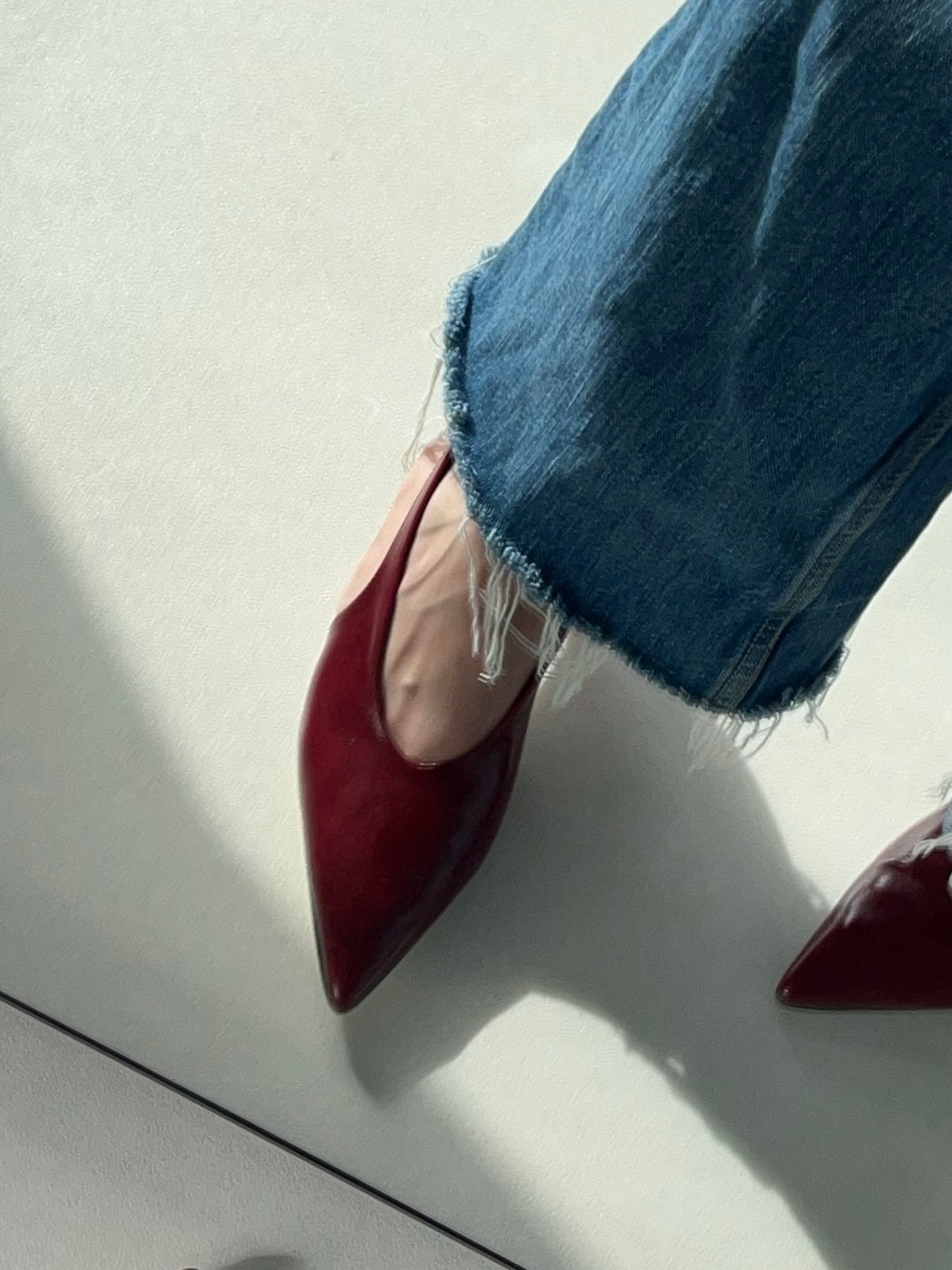 Missy Bordo Kadın Topuklu