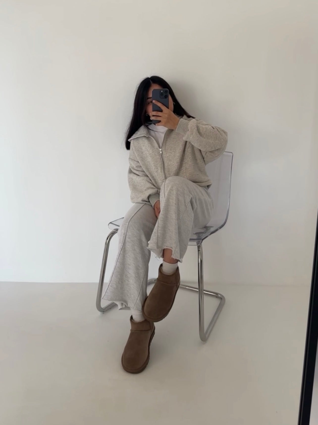 Yoko Mini Gerçek Hakiki Süet Vizon