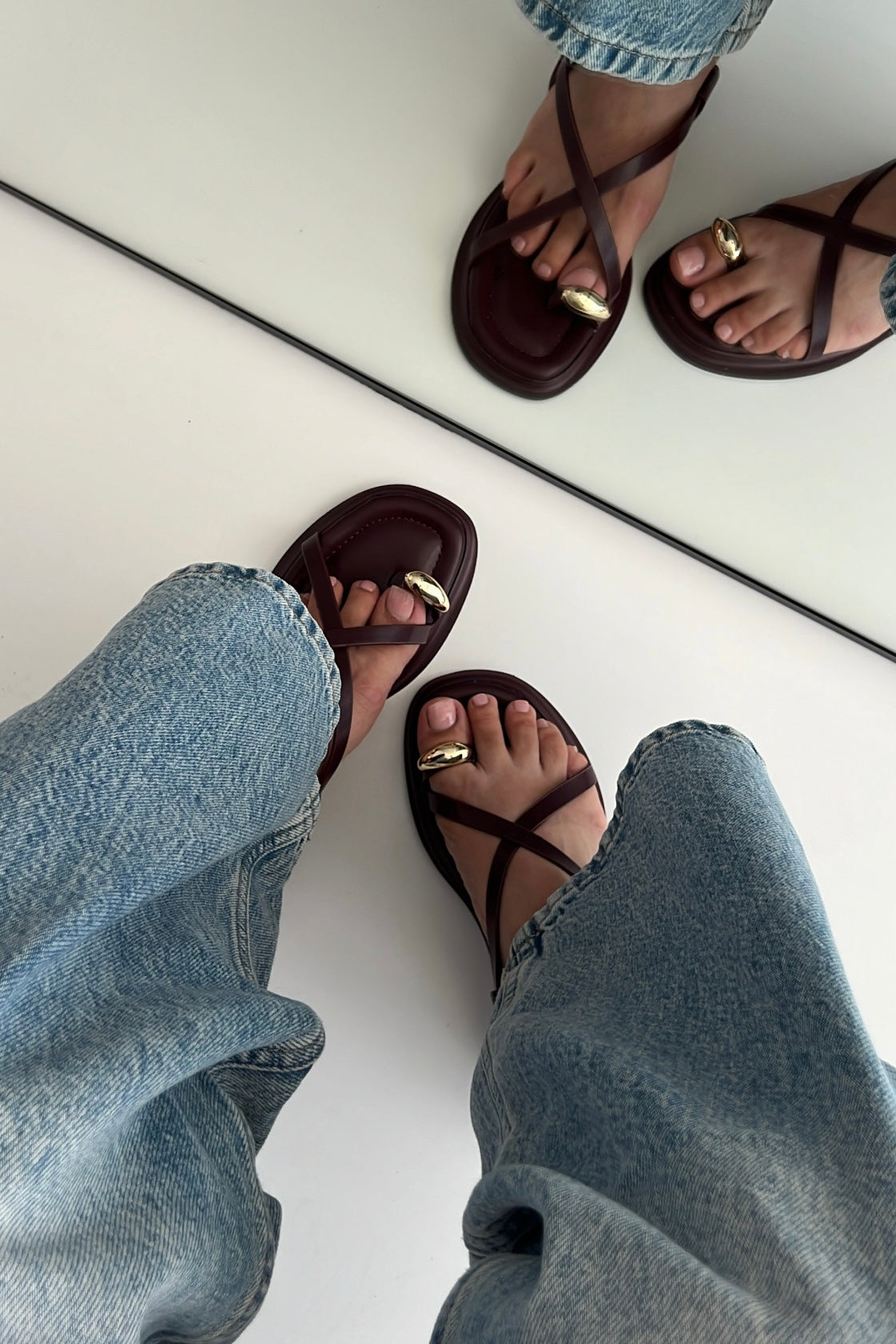 Dolly Bordo Sandalet